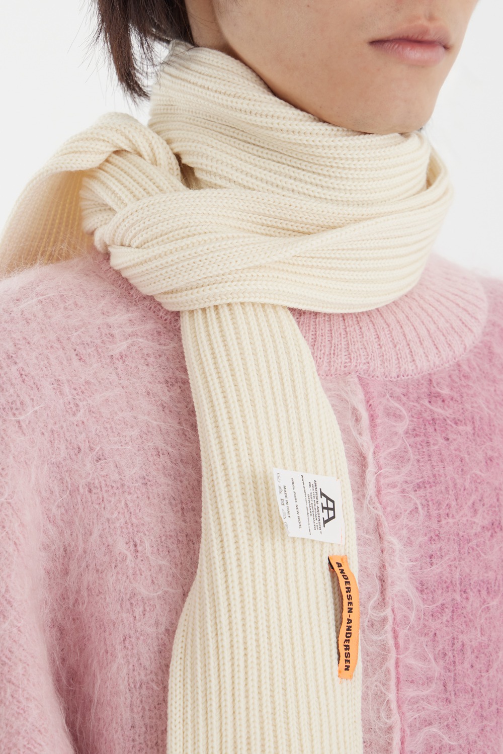Short Scarf - Off-White