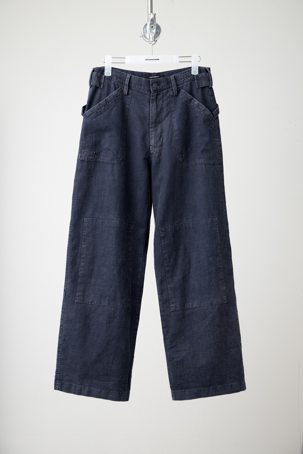 Vtg Chore Pants-Washed Linen Blue