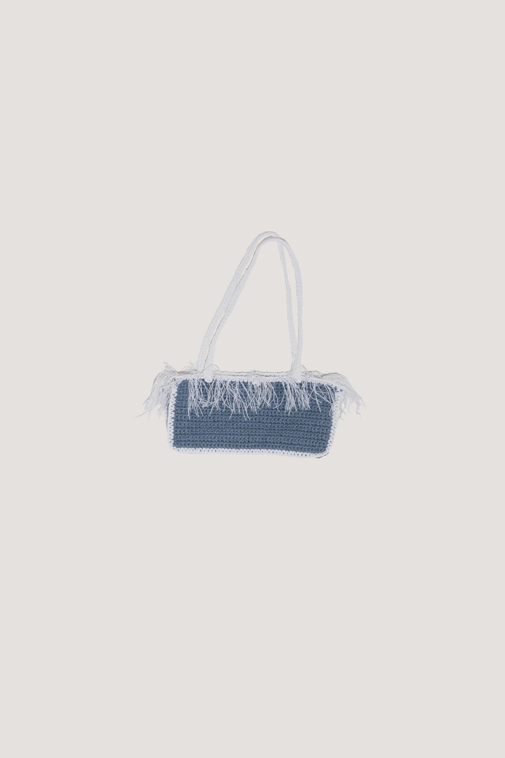 Crochet Shoulder Bag_Medium Blue