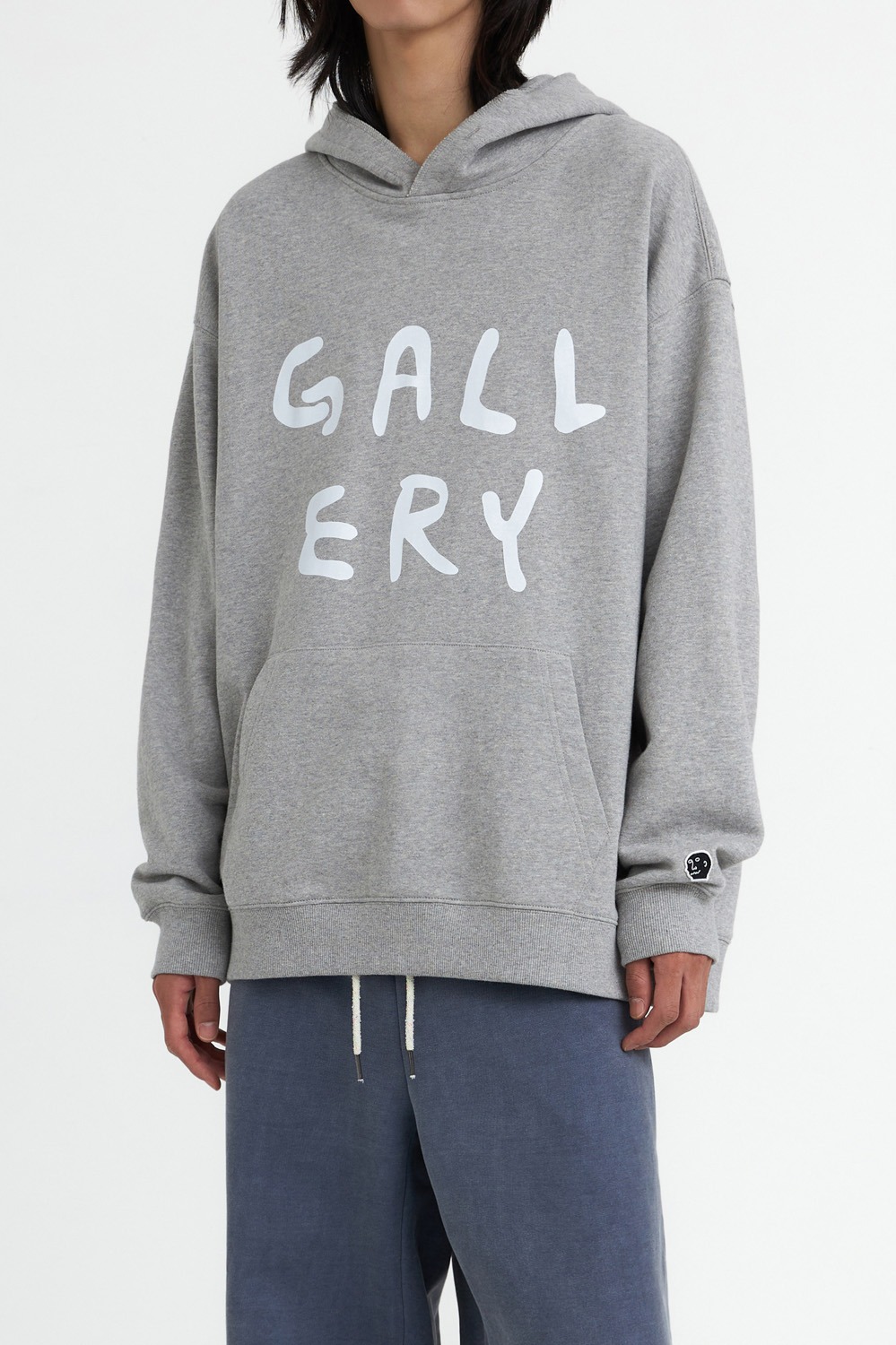 Gallery Logo Hoodie - Grey