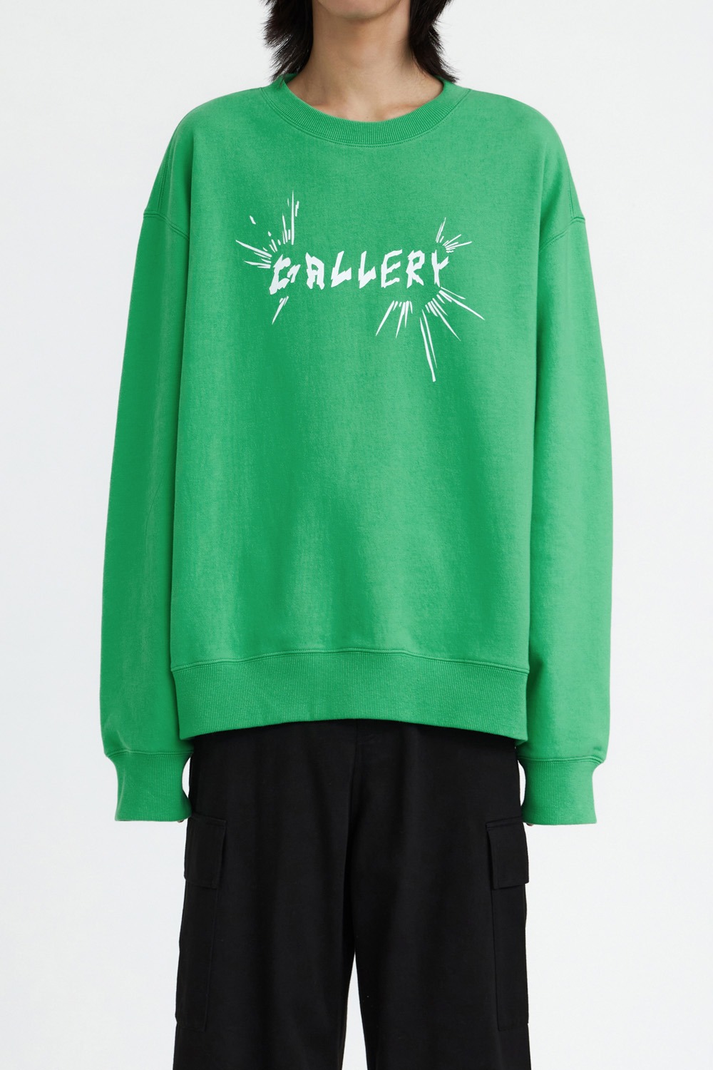 Gallery Bomb Graphic Sweatshirt - Green