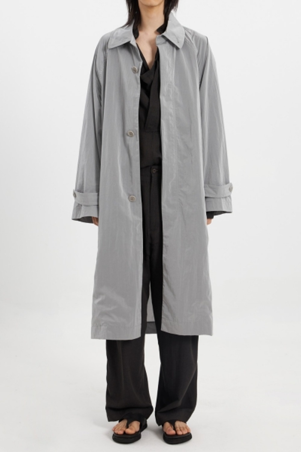 Trench Coat_Silver