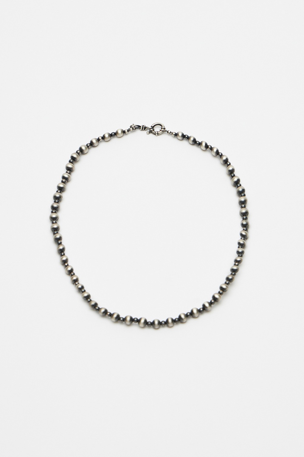 Ball Chain Necklace_Silver