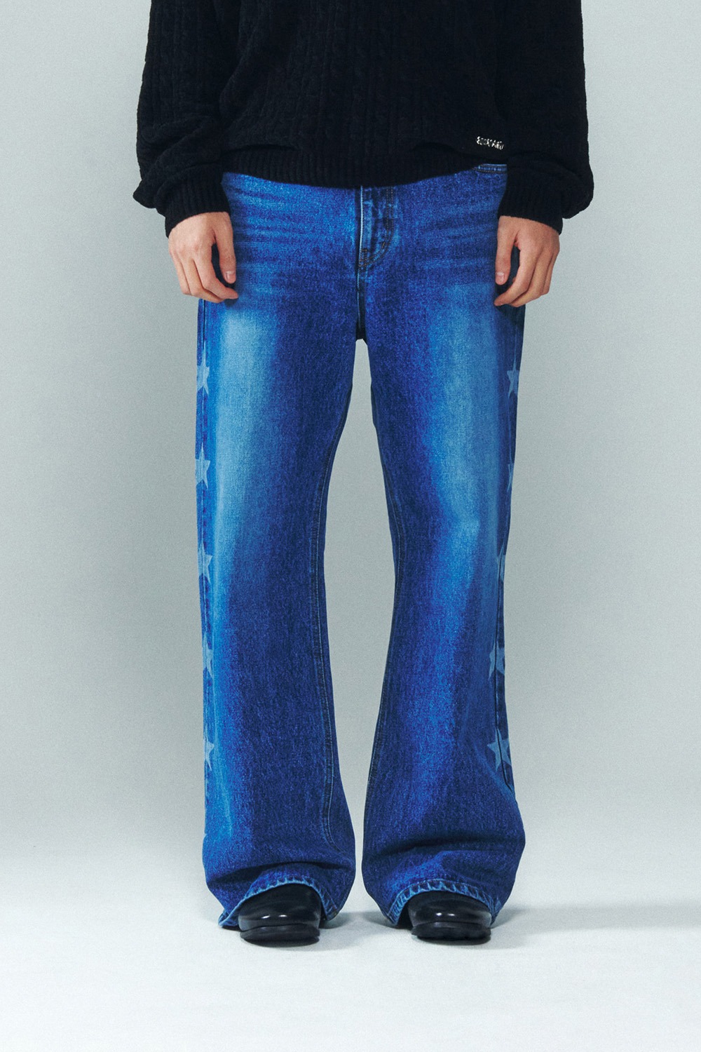 M-Star Bleached Jeans - Blue