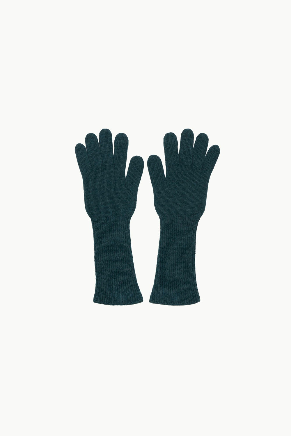Fingerhole Gloves - Deep Green