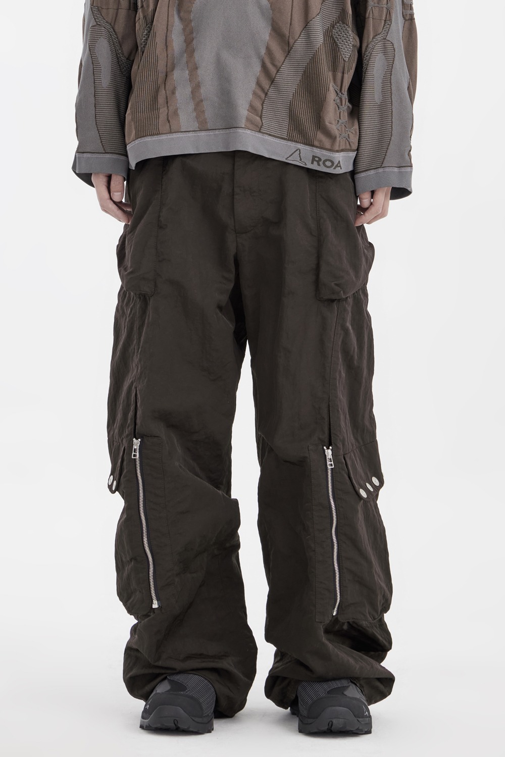Totem Cargo Trousers - Dyed Brown
