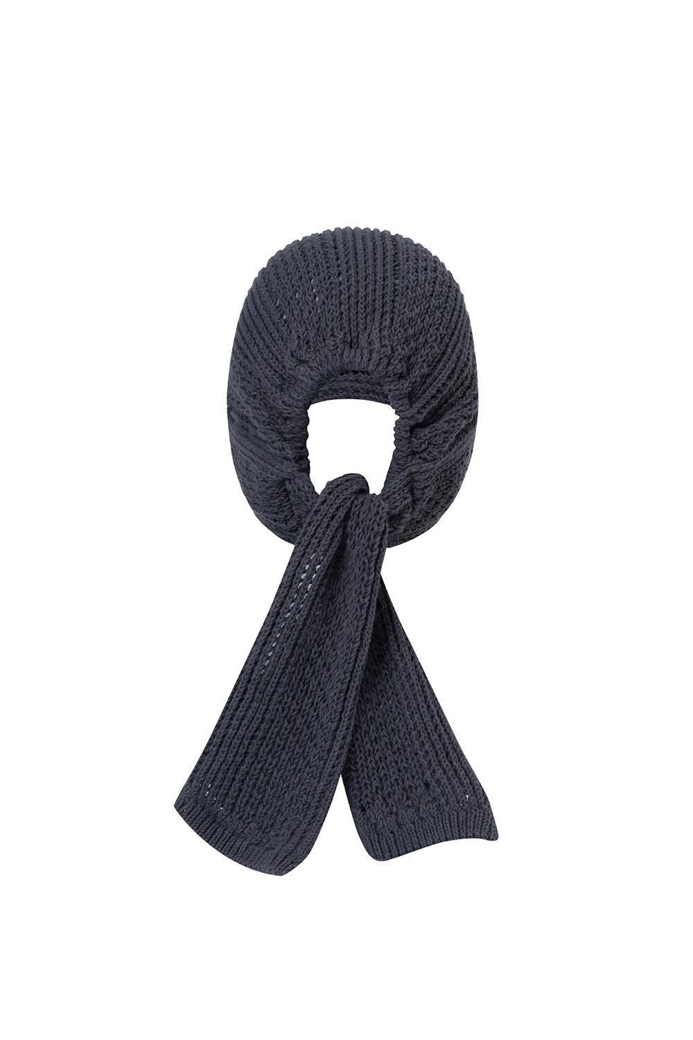 Scarf Hat-Charcoal