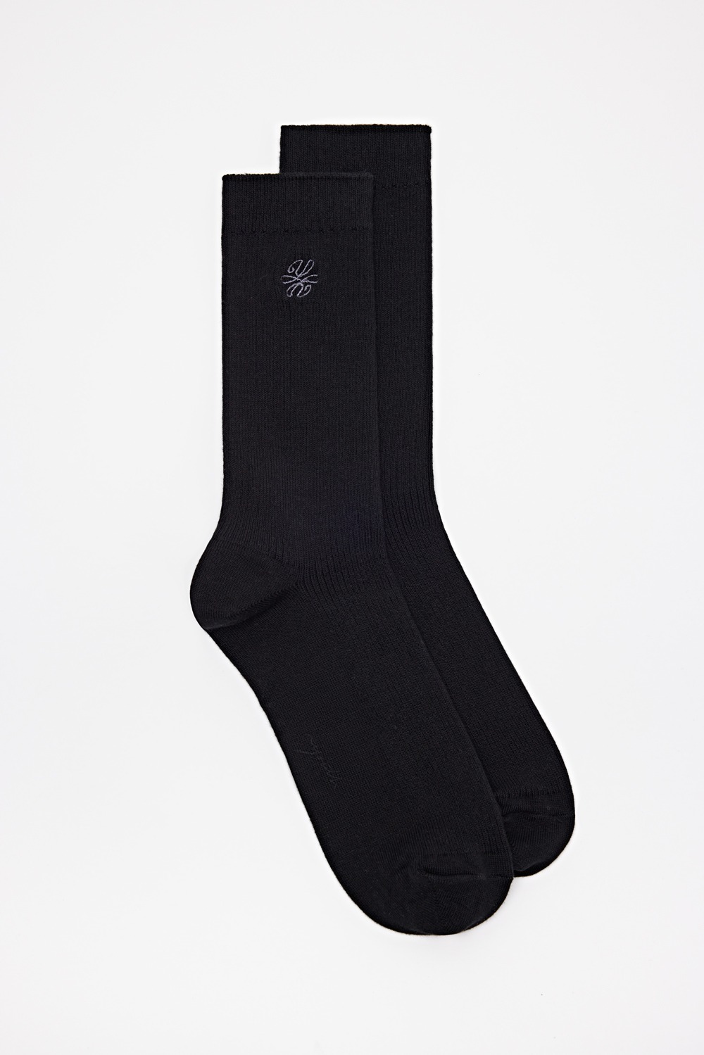 Essential Socks (Half)-Black
