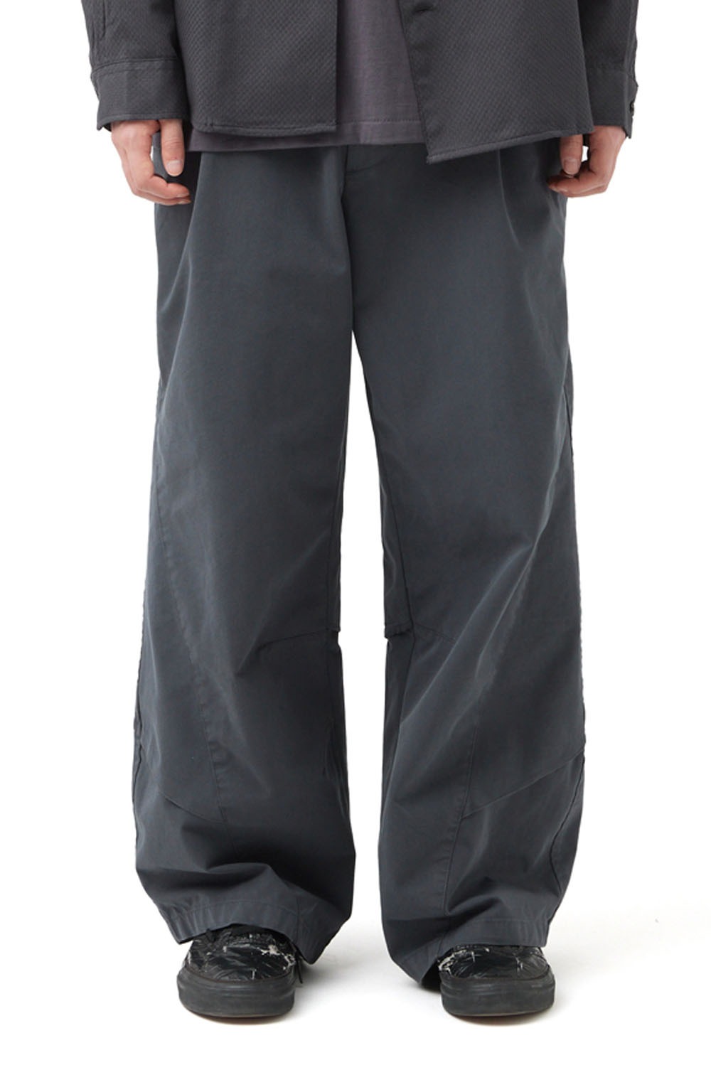 Triangle Trousers V2-Washed Blue Charcoal