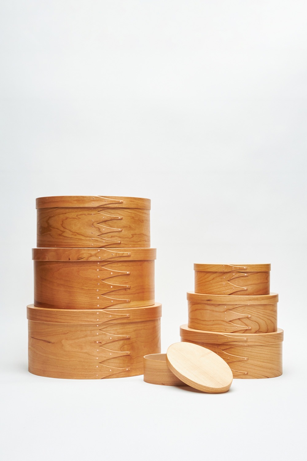 Shaker Oval Boxes-Cherry