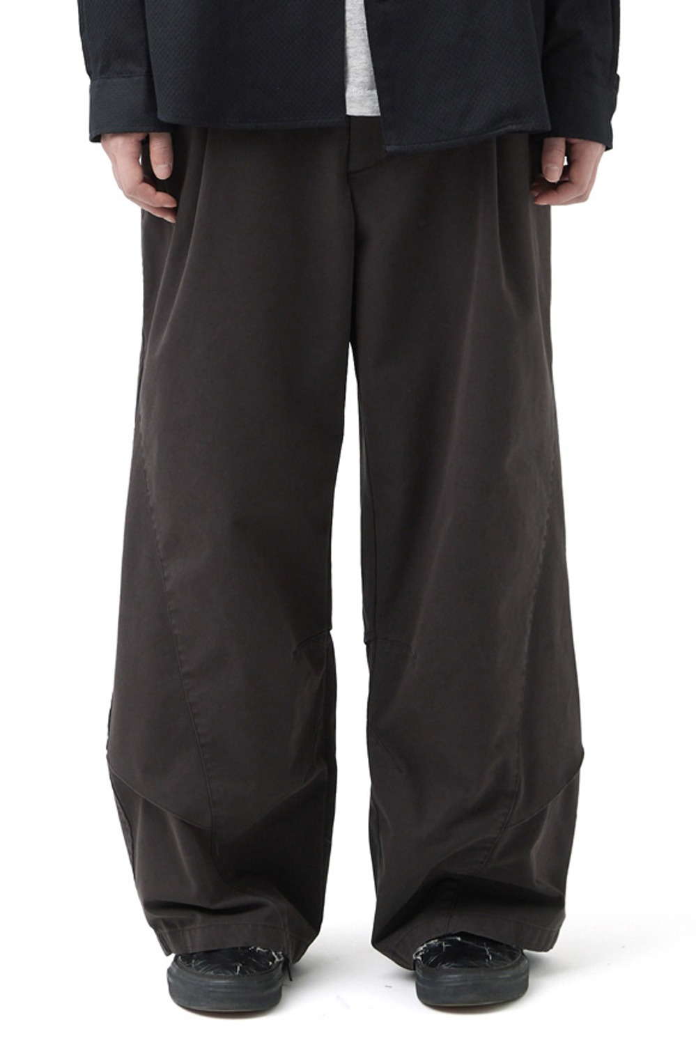 Triangle Trousers V2-Washed Dark Charcoal