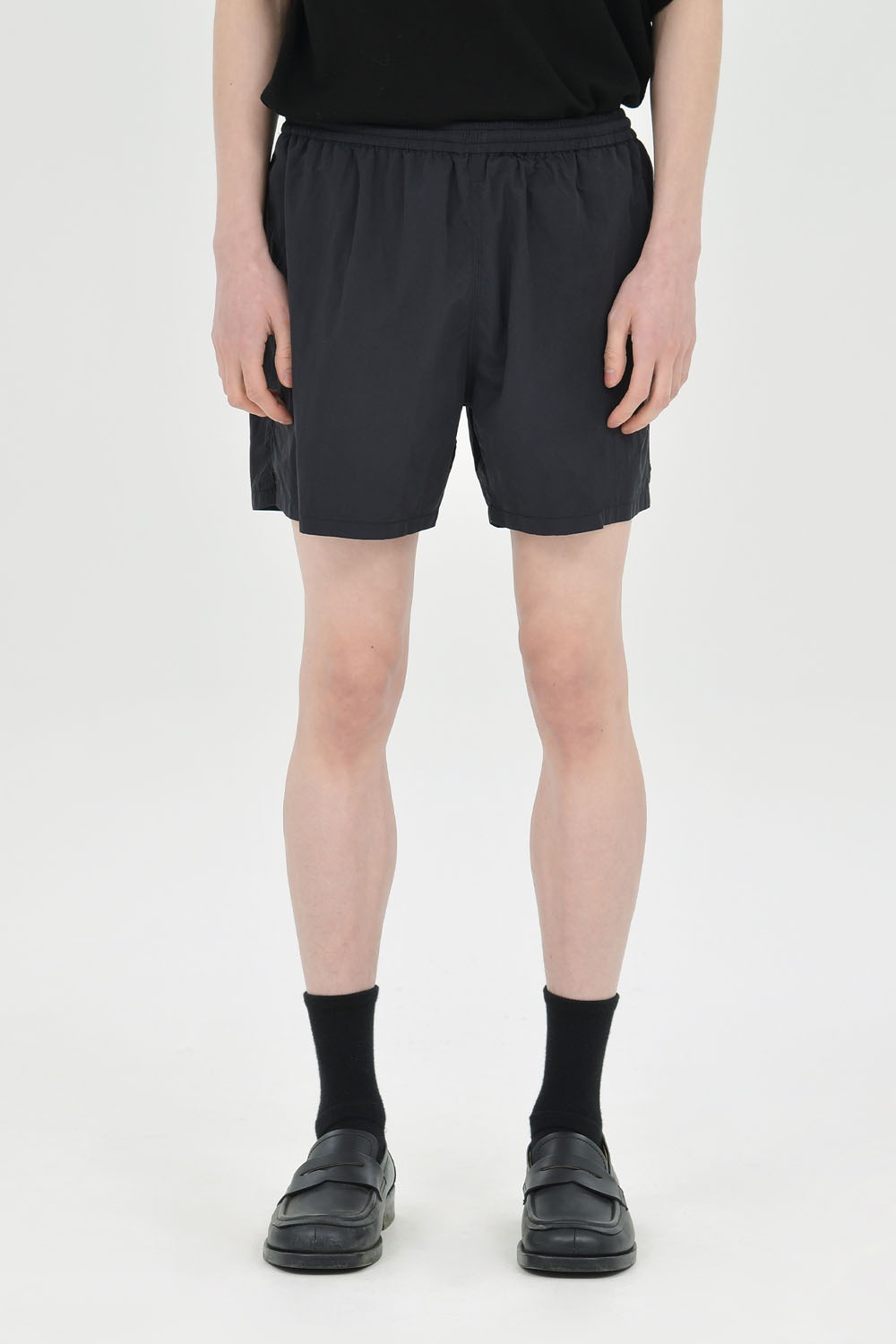 Nylon Shorts-Black