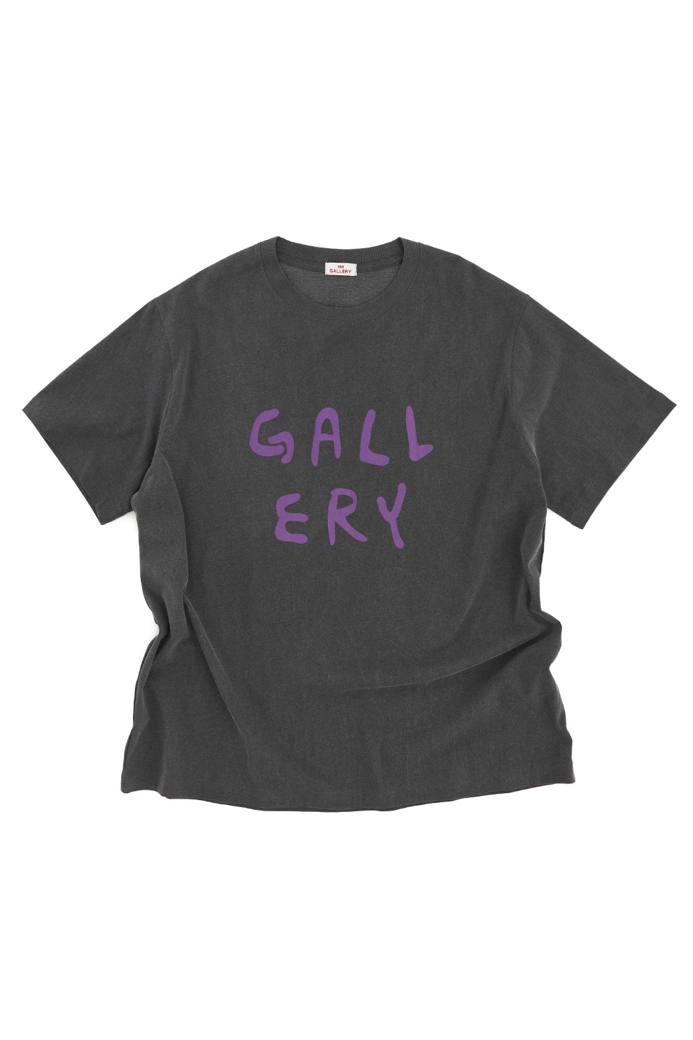 Gallery Logo T-Shirt-Charcoal Grey