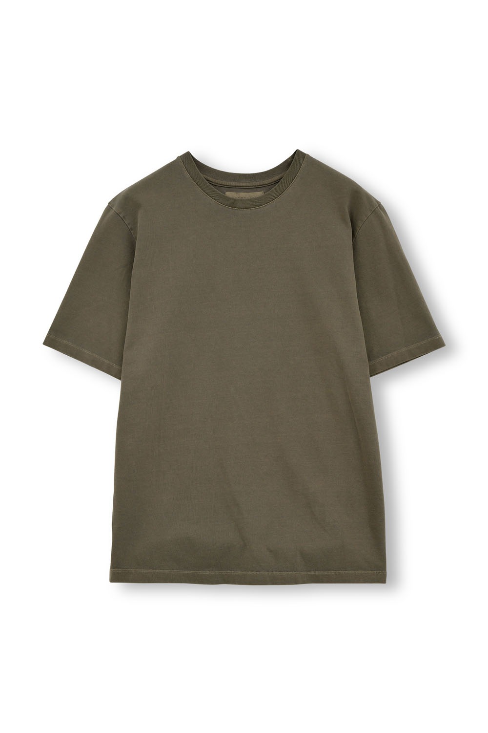 Washed T-Shirt-Washed Brown