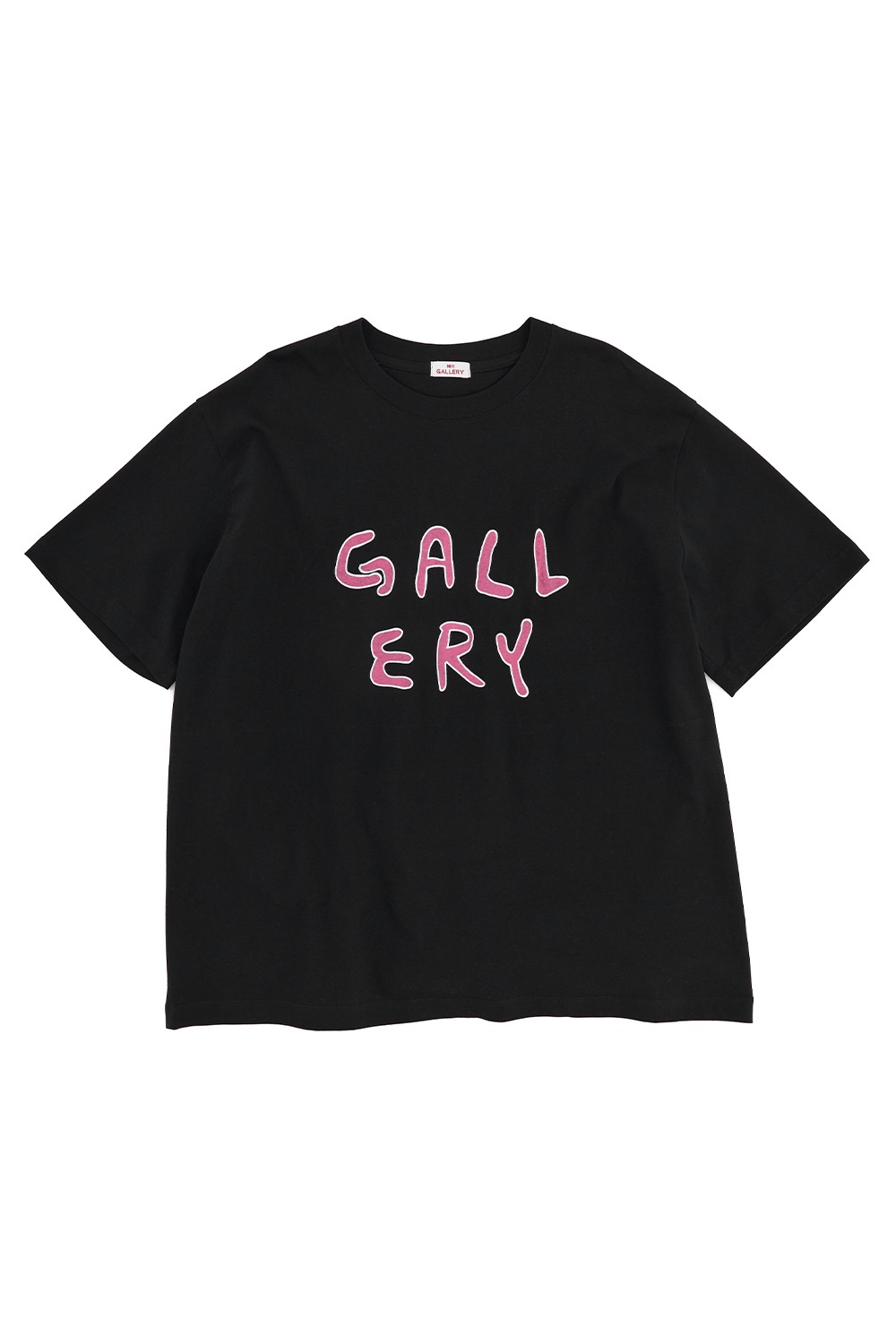 Gallery Stroke Logo T-Shirt-Black
