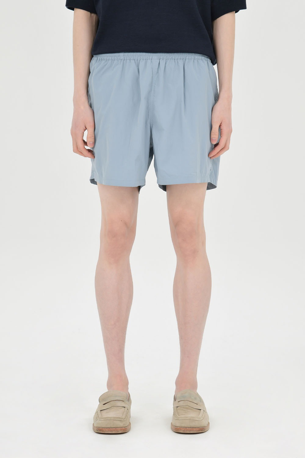 Nylon Shorts-Blue
