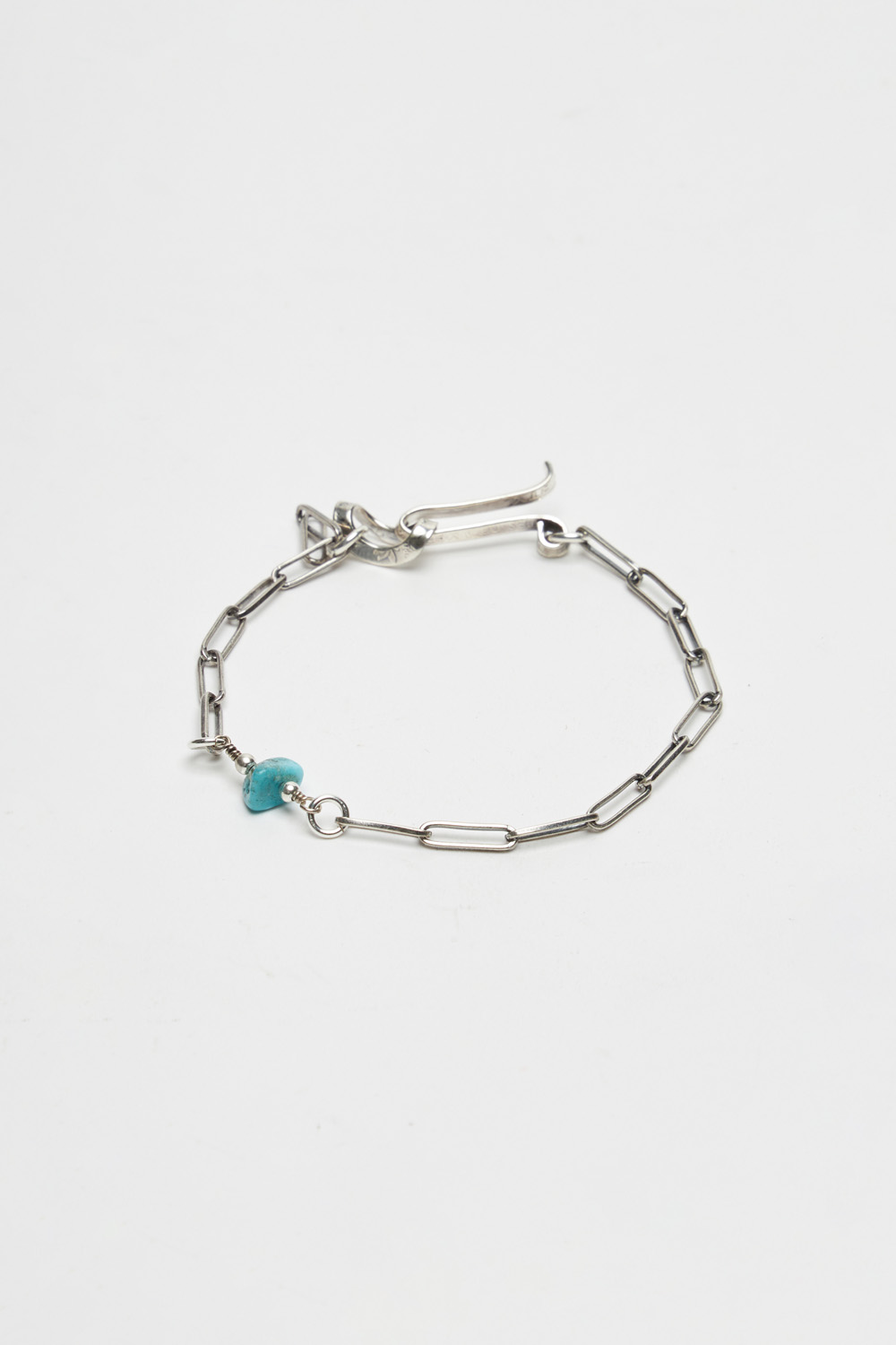 Chain Bracelet (N-628)_Silver