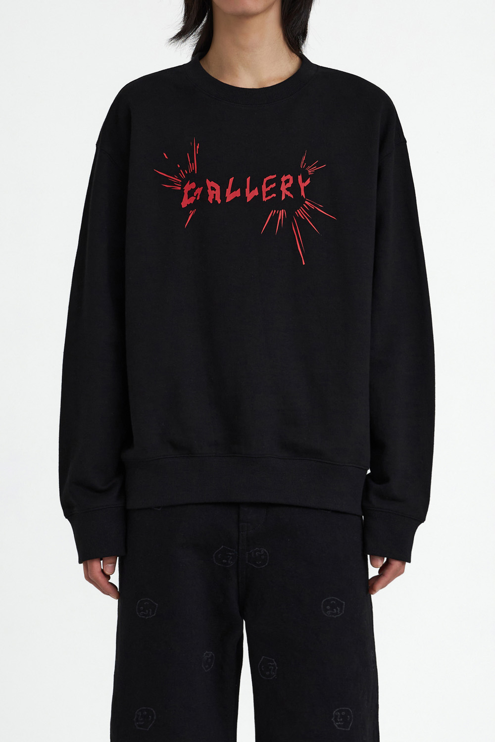 Gallery Bomb Graphic Sweatshirt - Black