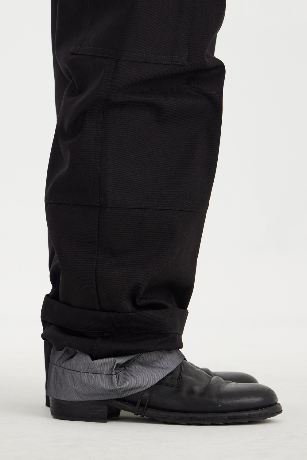 Klopman Shank Structured Pants - Black