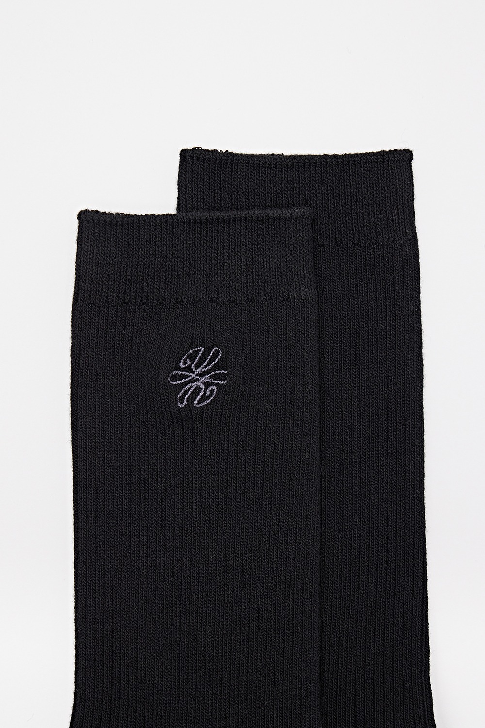Essential Socks (Half)-Black