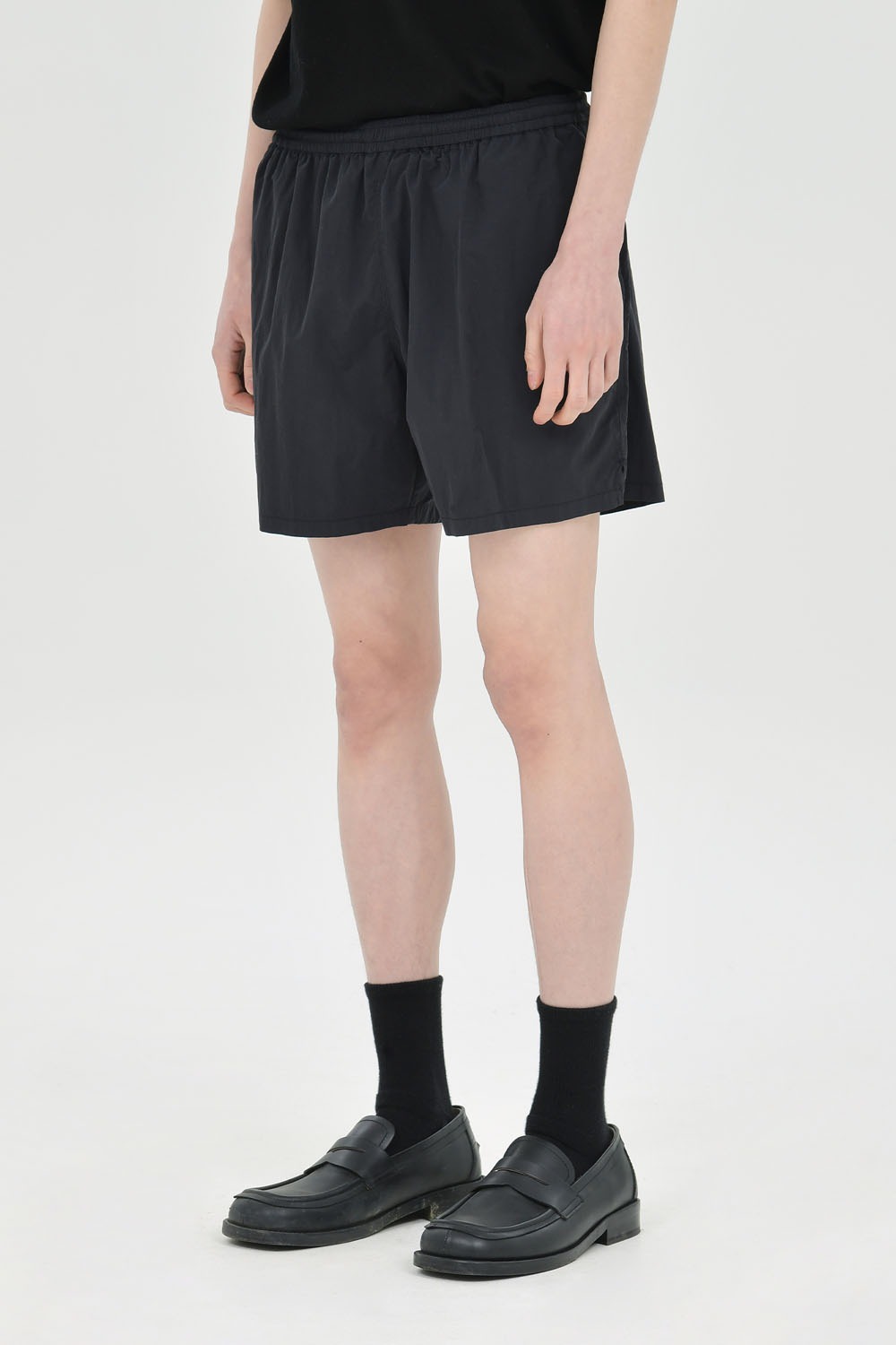 Nylon Shorts-Black