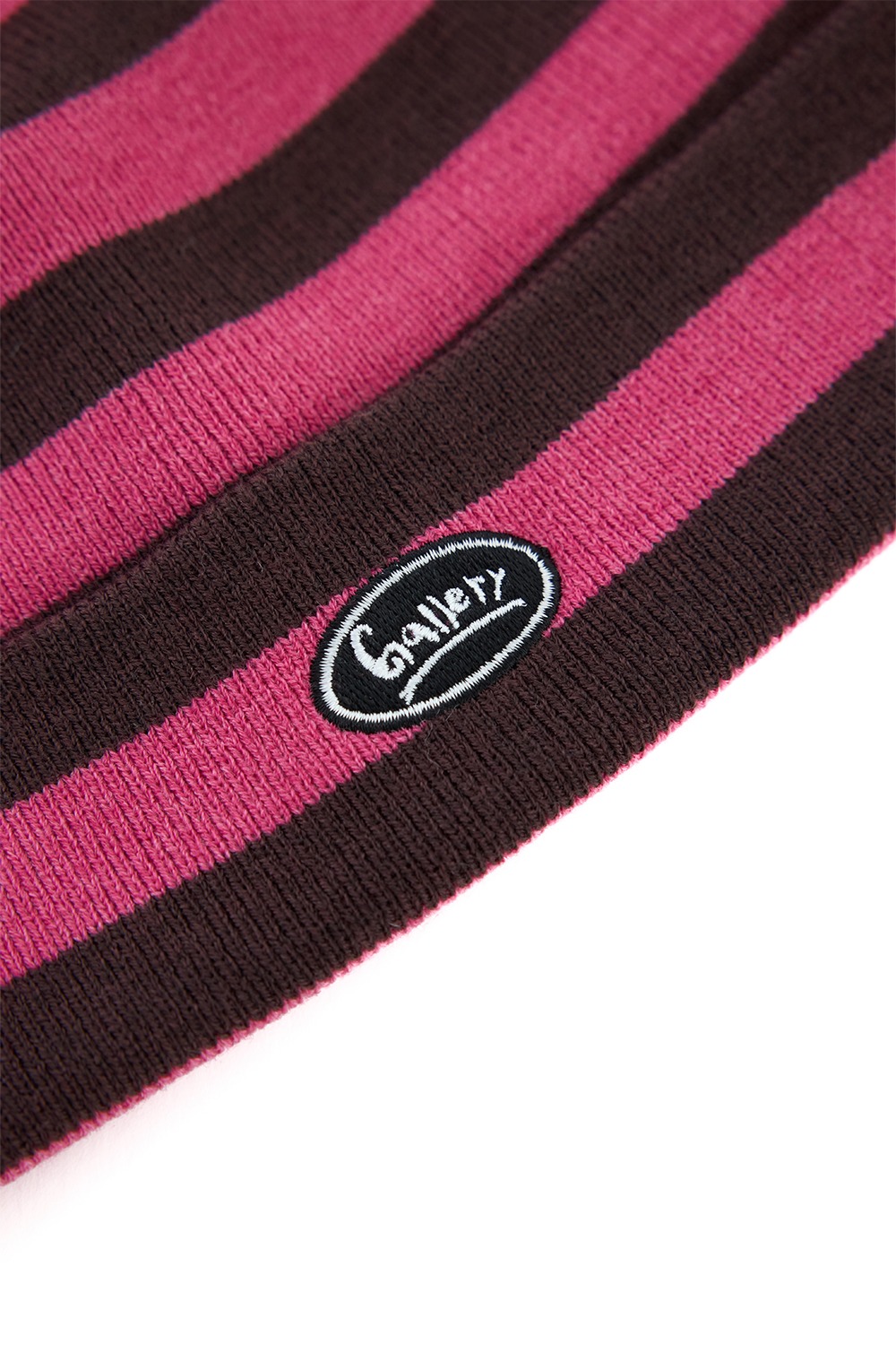 1011 Gallery Stripe Beanie-Pink