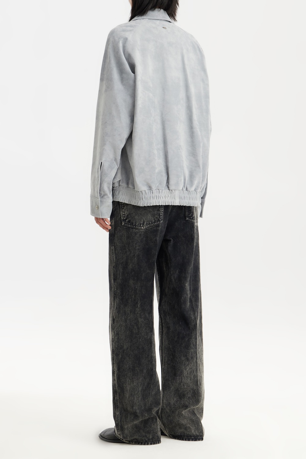 5 Pkt Trousers-Discharged Grey