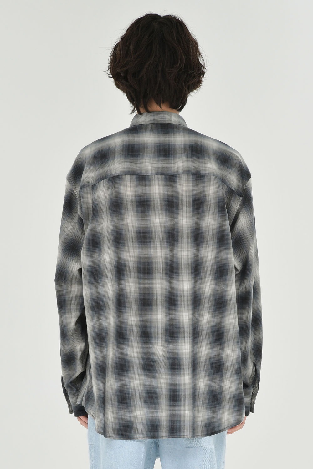 Steady Shirt-Ombre Black
